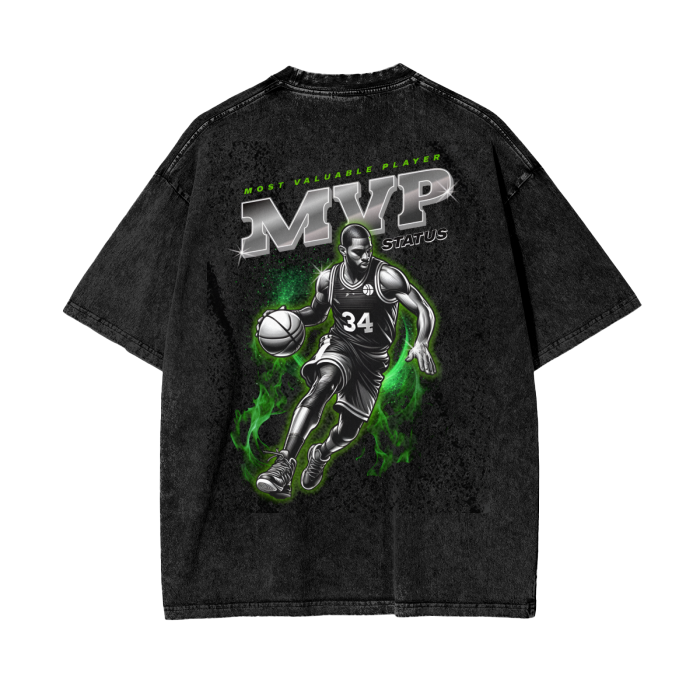 Kyrie Irving Oversize Snow Washed T-Shirt