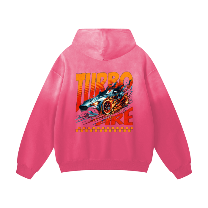 Turbo Fire Car (Heavyweight Oversized Hoodie)